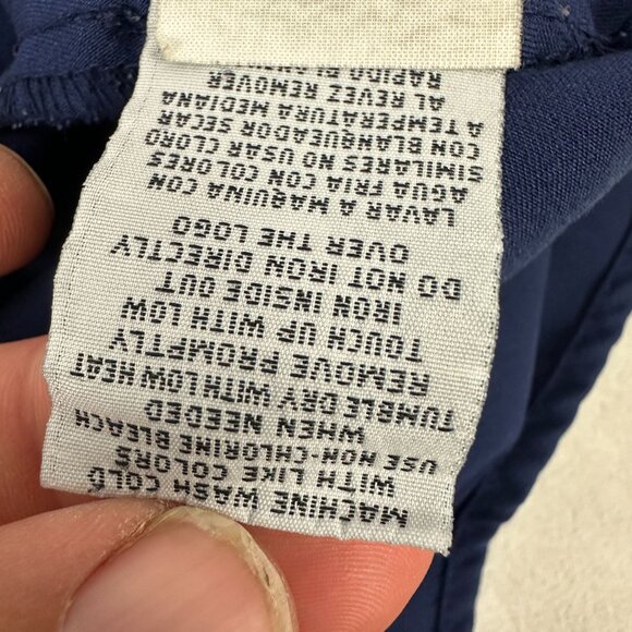 Greys Anatomy By Barco Womens Scrub Top Size M Navy Blue Short Sleeve - Picture 5 of 5